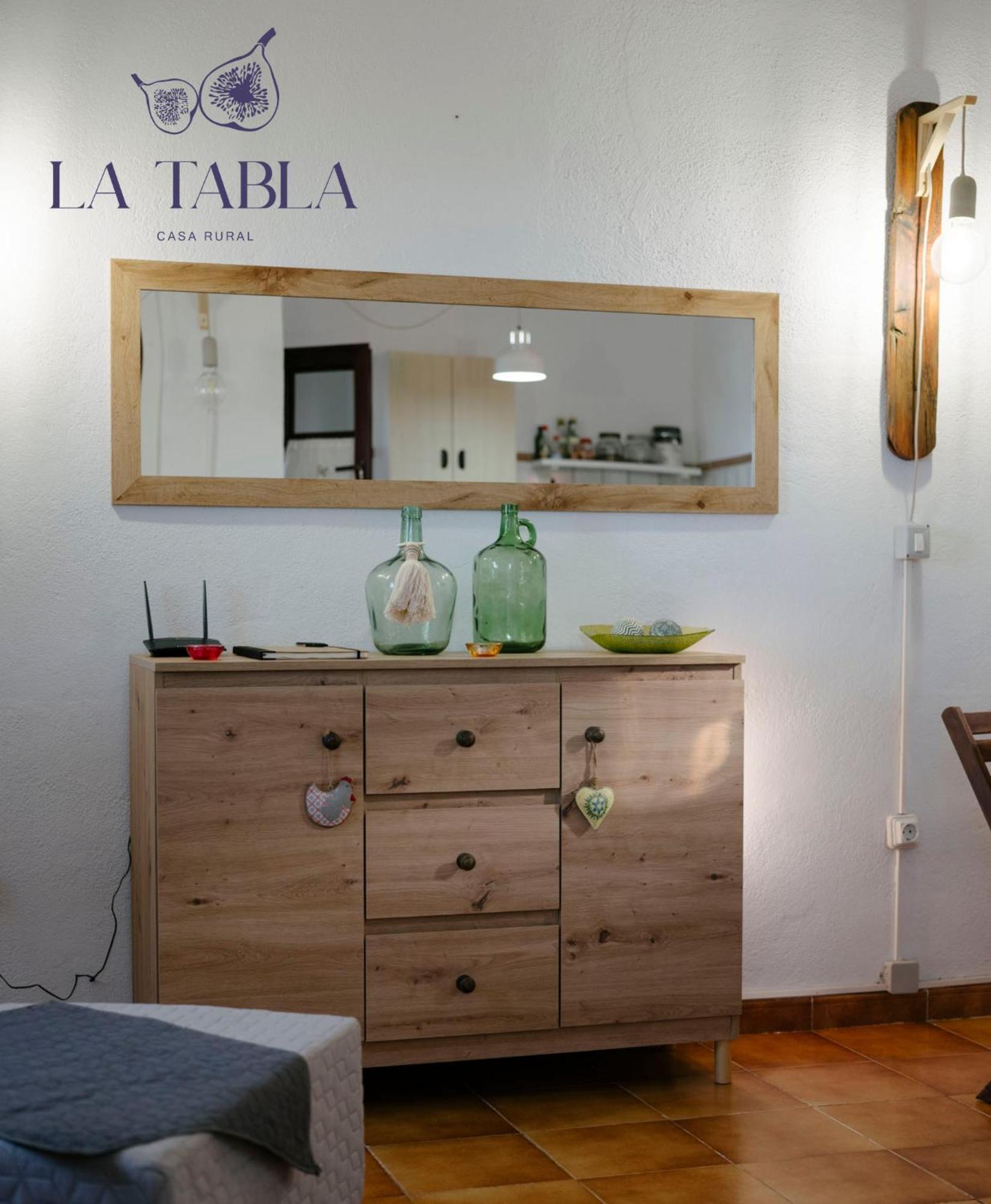 La Tabla Casa Rural Сабиноса Экстерьер фото